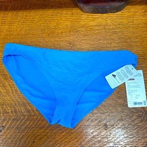 Athleta blue swim bikini bottoms